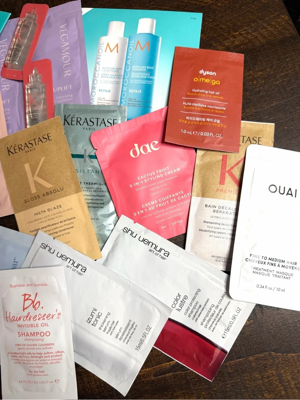 20 Piece- Assorted Hair Care Sample Bundle-